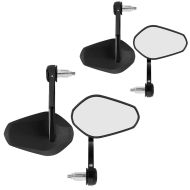 2x Motorcycle Bar end mirror Pair (4 pieces) ECE / rear view mirror Zaddox SP2 pair Discount Set