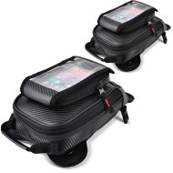 2x Motorcycle Magnetic Tank bag universal Bagtecs PP11 Discount Set