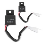 2x 12V motorcycle flasher relay 2 PIN Lumitecs LED load independent Discount Set