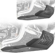 2x Skid Plate compatible with BMW R NineT 14-21 Motoguard Aluminium Engine Guard Black Discount Set