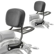 2x Sissy Bar compatible with BMW R 18 / Classic 20-24 detachable Backrest + luggage rack QL2 Discount Set