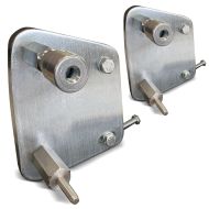 2x Adaptor for ConStands Power Evo compatible with Yamaha MT-09 21-24 Discount Set