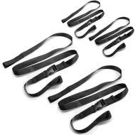 2x Motorcycle loop straps Set ConStands Tie down straps 1,5m black Discount Set