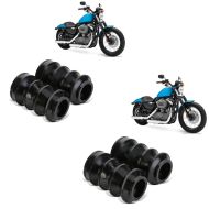 2x Bellows rubber 39mm fits for Harley Davidson Sportster + Dyna models Craftride Set Discount
