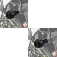 2x Frame sliders / crashpads compatible with Kawasaki Z 900 17-24 SC2 black Discount Set