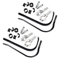 2x Motocross Handguards / Handelbar Guards Enduro XDure HP19 black Discount Set