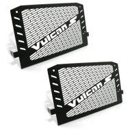 2x Radiator Cover / Grill guard compatible with Kawasaki Vulcan S / Café 15-21 Zaddox KG1 Discount Set