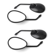 2x Rear View Mirror Pair (4 pieces) ECE / Motorbike Mirror universal Craftride SC2 black Discount Set