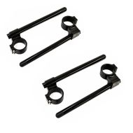 2x Handlebar 22mm Clip-On 53mm with 30mm increase Zaddox Aluminium in black Discount Set