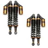 2x Motorcycle rear shock absorbers 380mm suspension shocks universal RS2G Discount Set
