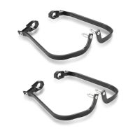 2x Motocross Handguards / Handelbar Guards Enduro XDure HP18 black Discount Set