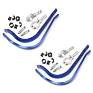 2x Motocross Handguards / Handelbar Guards Enduro XDure HP19 blue Discount Set
