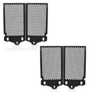 2x Radiator Cover / Grill guard compatible with BMW R 1200 GS 13-18 Zaddox KG1 Discount Set