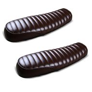 2x Seat for Cafe Racer or Scrambler Rebuilding Craftride SL4 Flat brown Discount Set