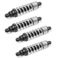2x Shock Absorber rear 12" (305mm) fits for Harley Davidson Dyna 1991-2017 Chrome Craftride Set Discount