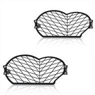 2x Headlight Grille Front Headlight compatible with BMW R 1200 GS 04-12 Motoguard SG2 Lamp Guard Discount Set