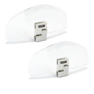 2 x Windshield deflector Clip-On Puig 4639W Vario Windscreen Spoiler clear Set Discount