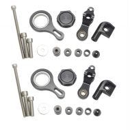 2x Steering damper bracket compatible with Yamaha YZF-R1 09-12 HL1 Discount Set