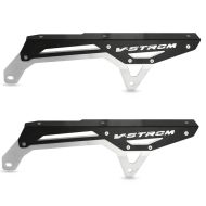 2x Chain guard compatible with Suzuki V-Strom 1000 04-19 protection cover Motoguard CG2 Discount Set