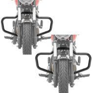 2x Engine Guard Mustache compatible with Royal Enfield Meteor 350 21-24 Craftride 32mm Discount Set
