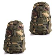 2x Motorcycle Backpack Craftride BO2 Tail bag in Army-Look in camouflage Discount Set