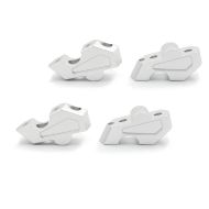 2x Handlebar riser / Handlebar Extension 23mm compatible with BMW F 750 GS 18-23 silver Discount Set