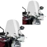 2 x Windshield Puig Touring II Universal Windscreen Fly Screen light smoke Set Discount