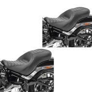 2x 2-Up Seat fits for Harley Davidson Softail 18-24 Craftride TR2 Two-Up Comfits fort Set Discount