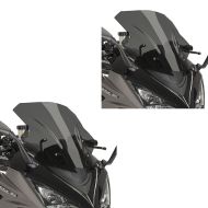 2 x Racing Screen compatible with Kawasaki NINJA 1000 SX 20-24 dark smoke Puig Set Discount