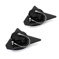 2x Motorcycle Racing fuel Gas Cap compatible with KTM 690 Enduro / R 08-17 tank cap Zaddox ZT13 black Discount Set
