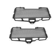 2x Radiator Cover / Grill guard compatible with BMW F 800 R 09-19 Zaddox KG1 Discount Set