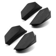 2x Fairing winglets universal downforce spoiler Zaddox KB1 black Discount Set