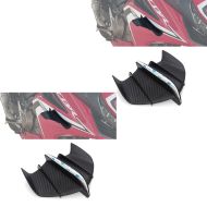 2x Fairing winglets universal downforce spoiler Zaddox DF1 matt carbon look Discount Set