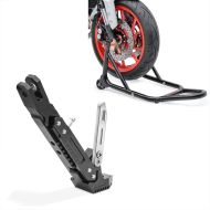 Set: paddock stand Front + Side Stand Height Adjustable Aluminium Kickstand Tourtecs 
