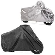 Set: Abdeckplane Aluminium XL Faltgarage + Abdeckplane XXL Faltgarage schwarz_1