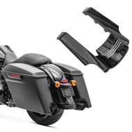 Set: Seitenkoffer Set Harley Touring 14-20 Stretched matt + Kotflügelverlängerung hinten für Harley Touring 14-20_1