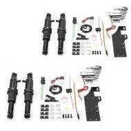 2x Luftfederung Fahrwerk Harley Davidson Road King 94-21 Craftride Air Ride schwarz Spar-Set_1