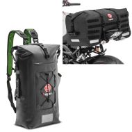 Set: Rucksack Hecktasche mit Rollverschluss Wasserdicht Drybag WPX + Hecktasche SX70 70Ltr wasserdicht in schwarz_1