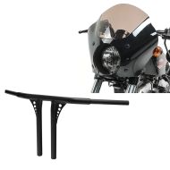 Set: Gauntlet Fairing MG4 fits for Harley Davidson Dyna 95-05, Sportster 88-16 39mm fits fork Craftride + Handlebar T-Bar Fat 1-1/4" H 14" fits for Harley Davidson Craftride blk