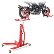 Set: Zentralständer Honda CBR 600 RR 03-06 Motorradheber ConStands Power-Classic + Montageständer Set für Honda CBR 600 RR ConStands Motorradständer vorne hinten CS rot_1