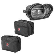 Set: LED Headlight QL4 compatible with BMW R 1200 GS 04-12 ECE Lumitecs with Inner bags Vario Panniers compatible with BMW R 1200 GS 04-12 NV