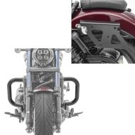 Set: Engine Guard compatible with Honda Rebel 1100 CMX 21-24 Craftride Highway PM3 with Saddlebag Support Bracket detachable left QL