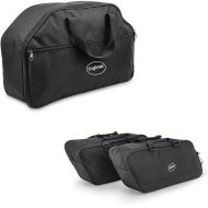 Set: Inner Bag Liner Topcase Craftride MT5 Topcase fits for Harley Davidson Touring Pak 93-24 + Saddlebag liners fits for Harley Davidson Touring 94-24 Craftride BG1 pair