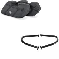 Set: Saddlebag liner bags SP4 + Rear Crash Bar compatible with Indian Chief, Chieftain, Springfield, Roadmaster 15-24 black