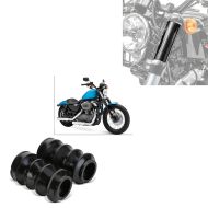 Set: Bellows rubber 39mm fits for + Upper Front fits fork Cover fits for Harley Davidson Sportster Forty-Eight 48 10-15 GC2