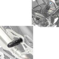 Set: Exhaust crash pad slider protector CP4 + Crash bar protectors / Protection bar for 22-28mm