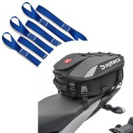 Set: Lashing strap 6pcs Mega Pack + Tail bag X30 expandable 20-30Ltr