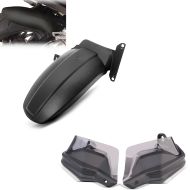 Set: Rear hugger mudguard + Handguards compatible with Honda NC 750 X / NC 700 X / S 12-20 XL
