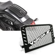 Set: Rear luggage rack compatible with Kawasaki Vulcan S / Café 15-19 Solo Rack L1 + Radiator Cover 22 KG1