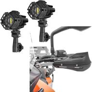 Set: LED Auxiliary Spot Light S22X fog light + Motocross Handguards / Handelbar Guards Enduro